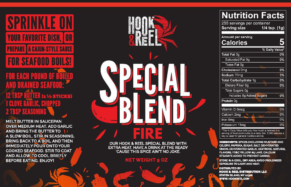 HOOK & REEL SPECIAL BLEND FIRE