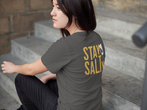 
                  
                    SHORT SLEEVED STAY SALTY T-SHIRT (GRAY)
                  
                