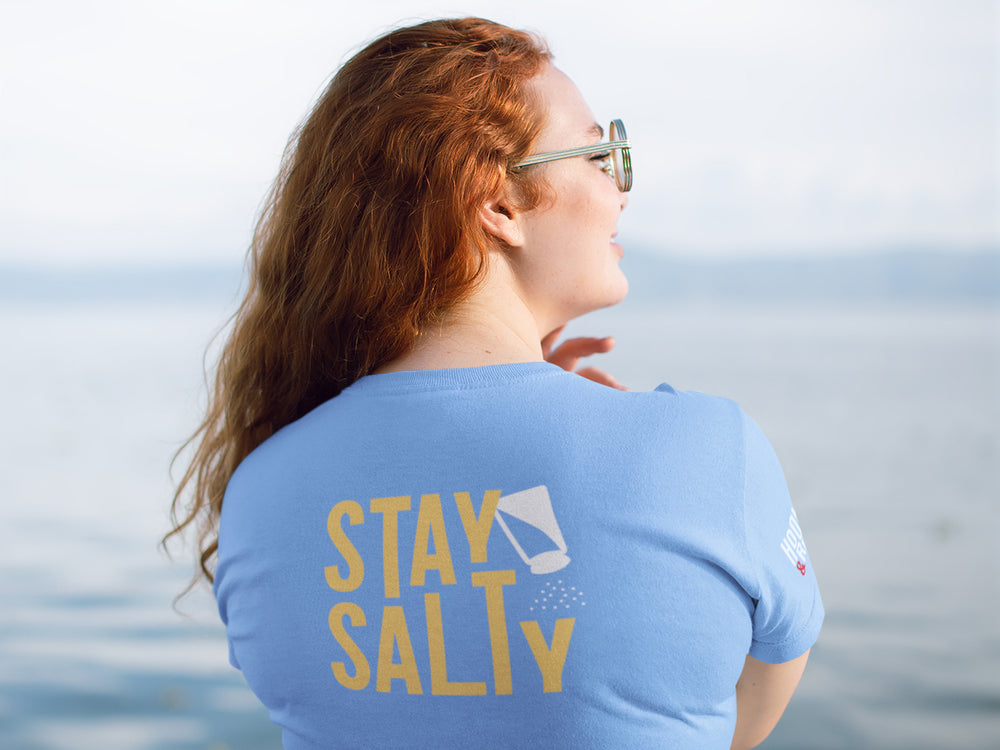 SHORT SLEEVED STAY SALTY T-SHIRT